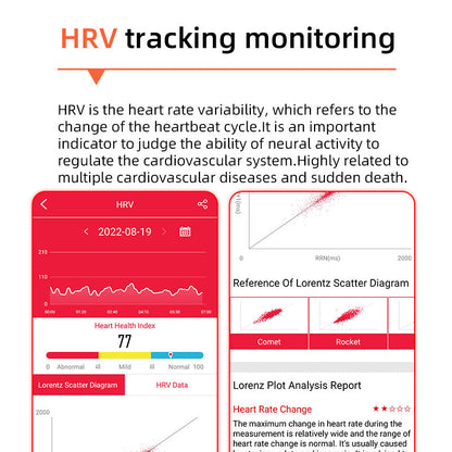 Vitaris | Gesundheits Smartwatch – Blutzucker- und EKG-Überwachung, IP67 Wasserdicht 5