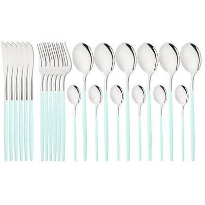 Vittoria | Besteckset Schwarz – Elegantes Edelstahl für jeden Anlass 32