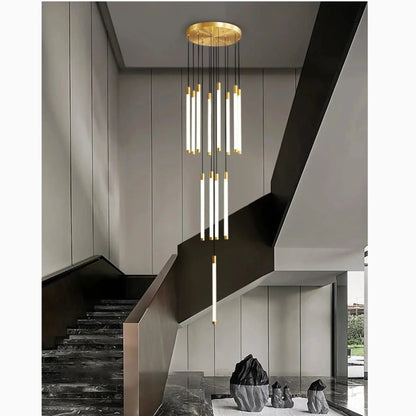 Vittorio | Moderner Kronleuchter – Elegantes Gold Design mit LED 5