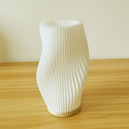 Étoile Lumière – Elegante 3D-Tischlampe in französischem Creme