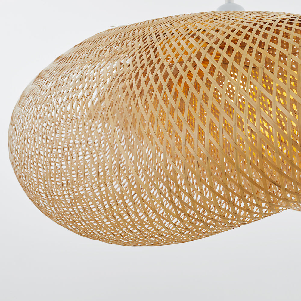 ZenAura | Bamboo LED Pendelleuchte