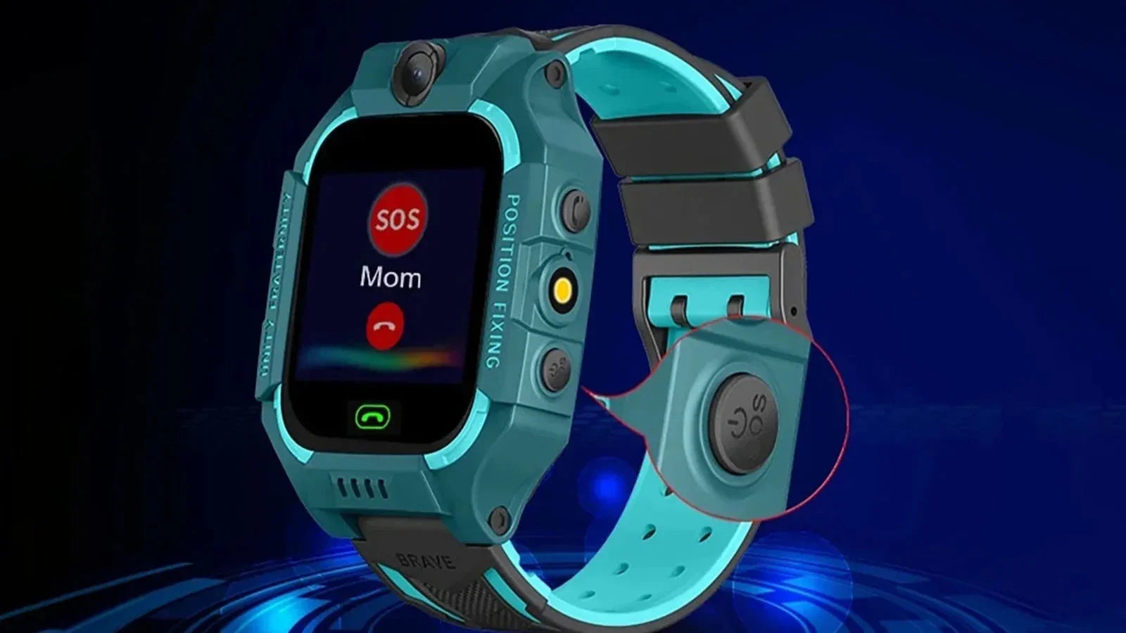 Wächterino | GPS-Armbanduhr – Echtzeit-Standortüberwachung mit SOS-Taste und Geofencing 2
