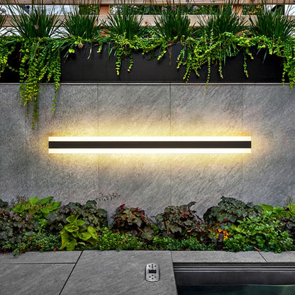 VistaBeam LED-Außenwandleuchte | Dimmbar & IP65 Wasserdicht – Moderne Wandlampe mit energieeffizienter LED für Haus, Garten & Terrasse