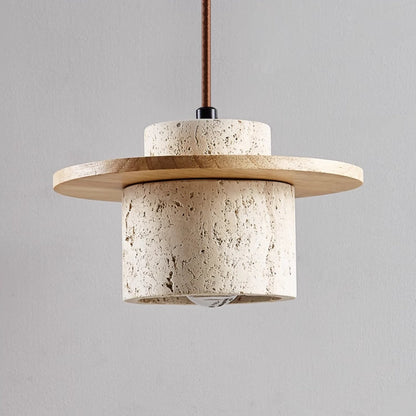 StoneCascade | Hängelampe - Eleganz in natürlichem Design