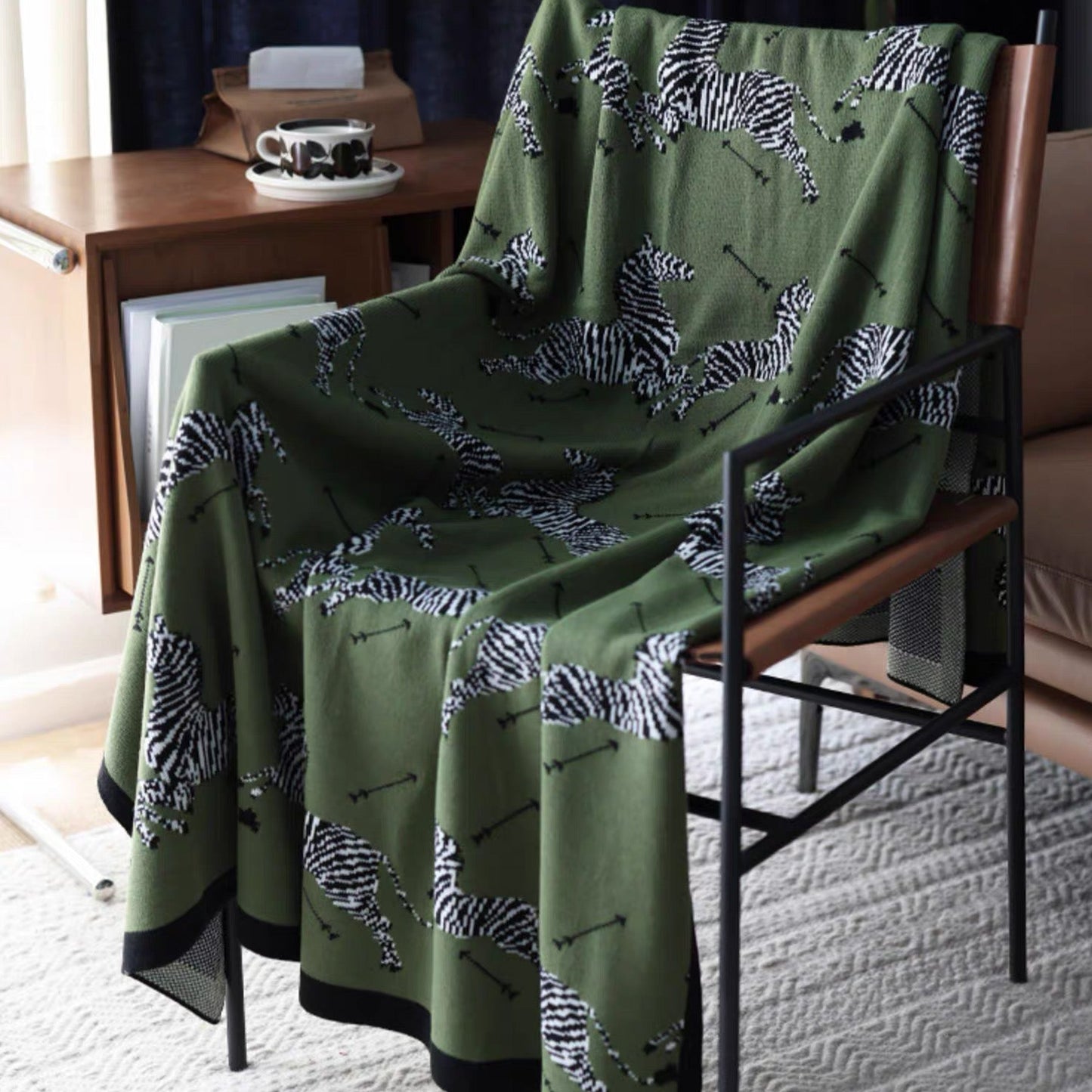 Zebralis | Wurfdecke – Wildes Zebra-Design für Abenteuerflair 1