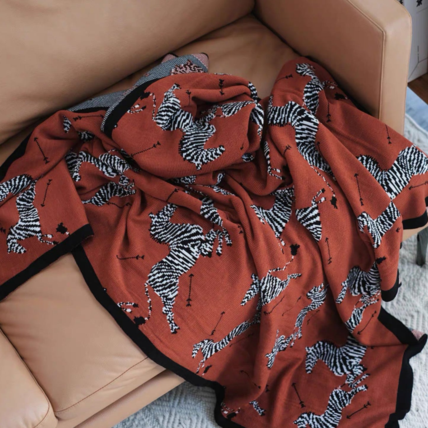 Zebralis | Wurfdecke – Wildes Zebra-Design für Abenteuerflair 5