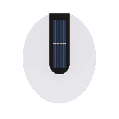 AcrylEdge | Elegante solarbetriebene Außenwandleuchte mit modernem Acryl-Design