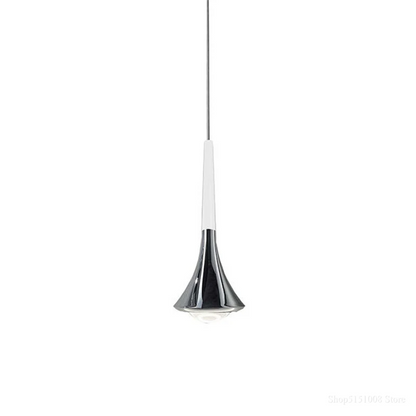 AquaLumière | Pendelleuchte – Nordische Tropfenform LED-Hängeleuchte aus Metall, Warmweiß 3000K, IP40