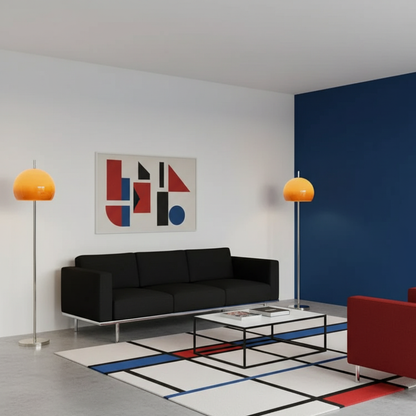 BauhausLume | Retro Stehlampe und Tischlampe – dimmbar mit Fernbedienung