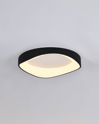 NordLuma | Skandinavische Eleganz Holzmaserung Deckenleuchte