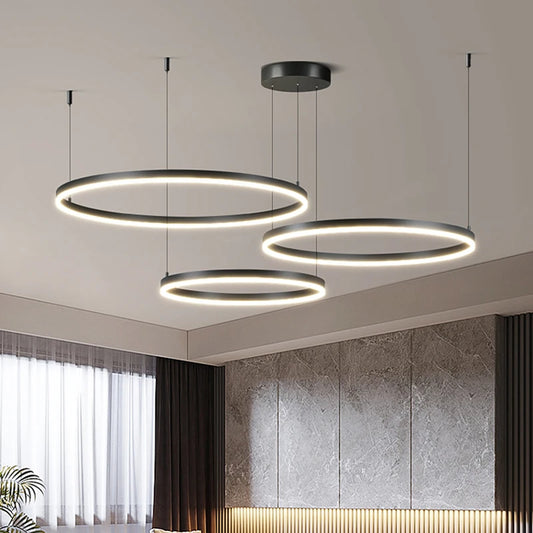 Luminara | Pendelleuchte – Elegantes Schwarz-Gold Design
