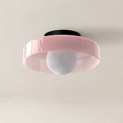 LumoCirca | Runde LED-Deckenleuchte – Minimalistische Glaslampe, Modernes Design, Energieeffizient