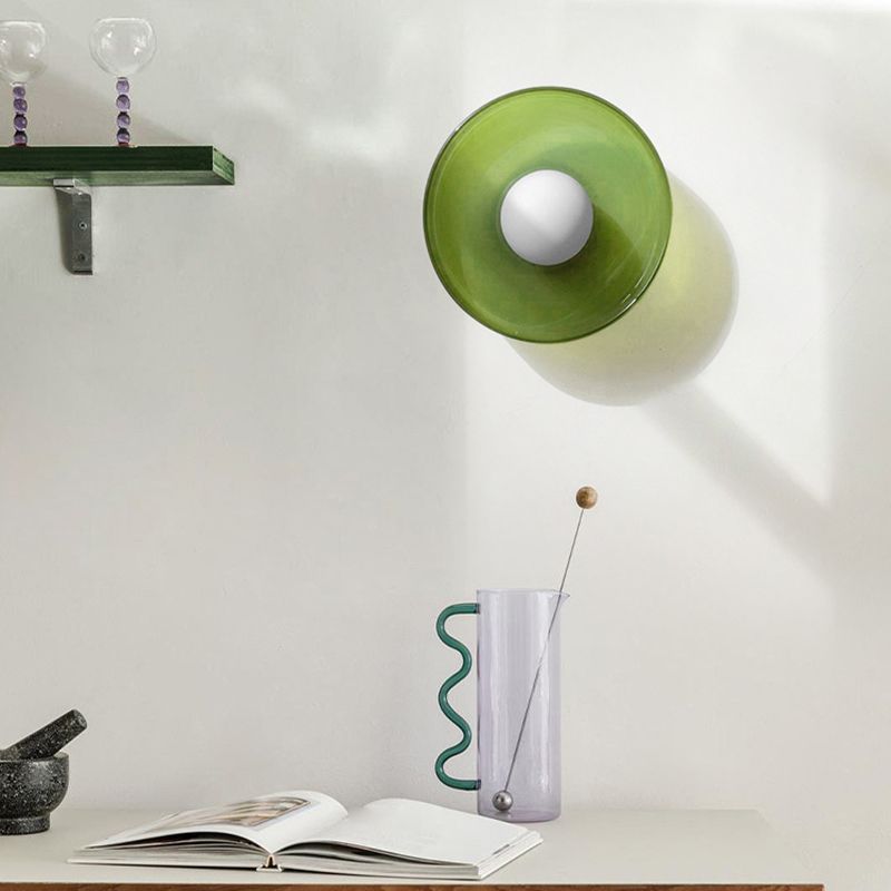 LumoCirca | Runde LED-Deckenleuchte – Minimalistische Glaslampe, Modernes Design, Energieeffizient