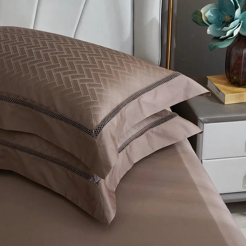 Elegance Brown – Bettwäsche-Set aus ägyptischer Baumwolle