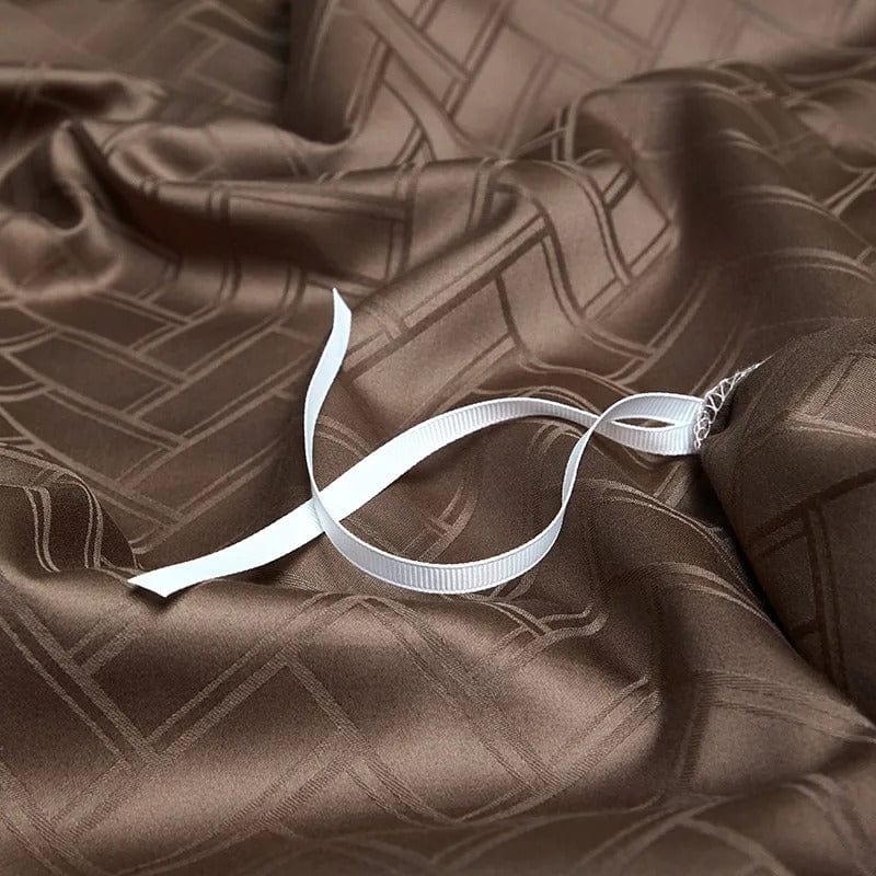 Elegance Brown – Bettwäsche-Set aus ägyptischer Baumwolle