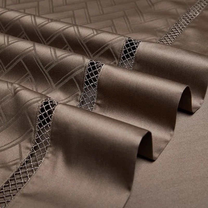 Elegance Brown – Bettwäsche-Set aus ägyptischer Baumwolle