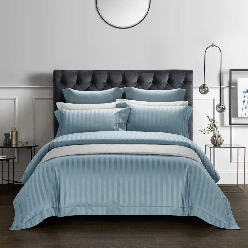 Prestige Blau– Bettwäsche Set aus ägyptischer Baumwolle