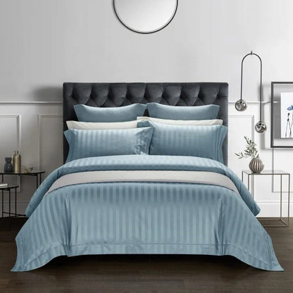 Prestige Blau– Bettwäsche Set aus ägyptischer Baumwolle