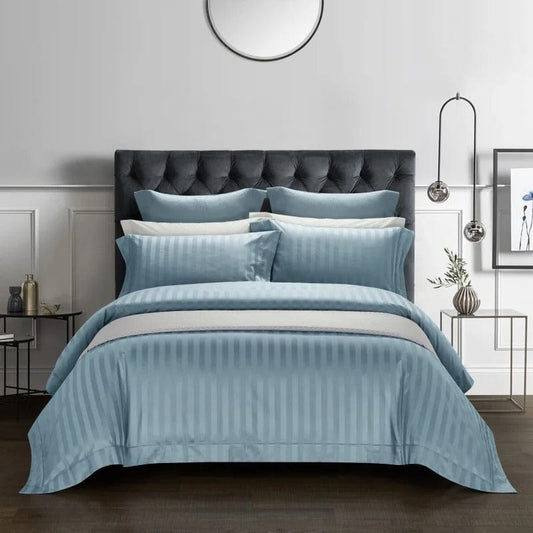 Prestige Blau– Bettwäsche Set aus ägyptischer Baumwolle