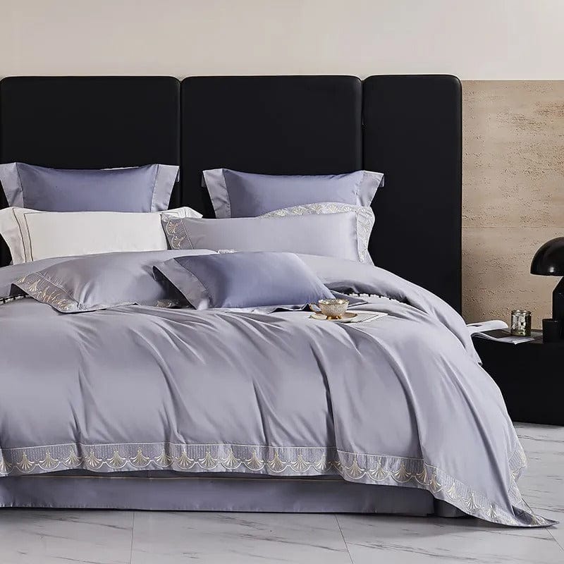 Luxxe Grey – Bettwäsche-Set aus ägyptischer Baumwolle