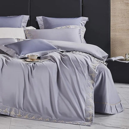Luxxe Grey – Bettwäsche-Set aus ägyptischer Baumwolle