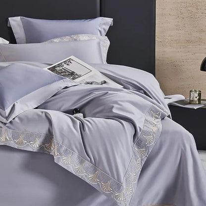 Luxxe Grey – Bettwäsche-Set aus ägyptischer Baumwolle