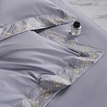 Luxxe Grey – Bettwäsche-Set aus ägyptischer Baumwolle