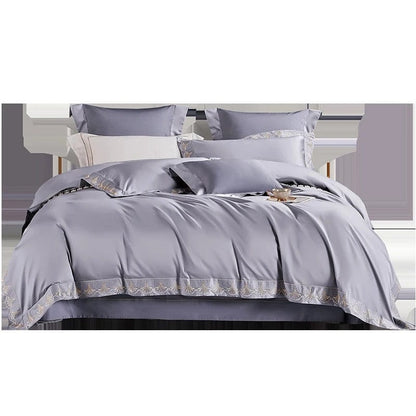Luxxe Grey – Bettwäsche-Set aus ägyptischer Baumwolle