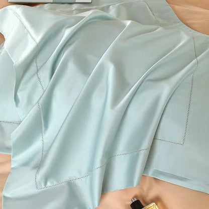 Dream Peach Blue – Bettwäsche-Set aus ägyptischer Baumwolle