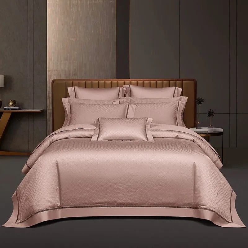 Elegance Blush – Bettwäsche-Set aus ägyptischer Baumwolle