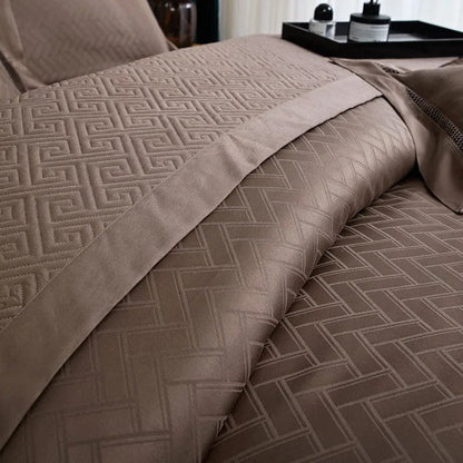 Elegance Brown – Bettwäsche-Set aus ägyptischer Baumwolle