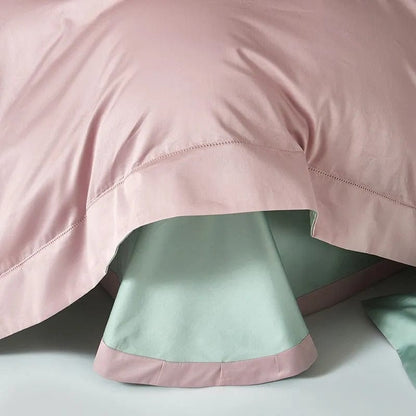 Dream Sage Blush – Bettwäsche-Set aus ägyptischer Baumwolle