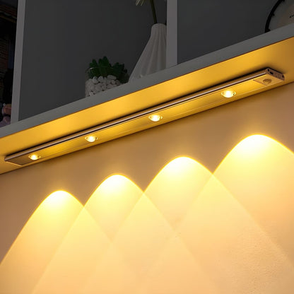 EasyStick | Kabellose Smart LED-Leuchte – Bewegungsmelder Lichtleiste mit Akku, Energiesparend & Dimmbar, Einfache Montage, Größen 20–80 cm