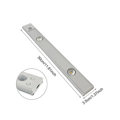 EasyStick | Kabellose Smart LED-Leuchte – Bewegungsmelder Lichtleiste mit Akku, Energiesparend & Dimmbar, Einfache Montage, Größen 20–80 cm