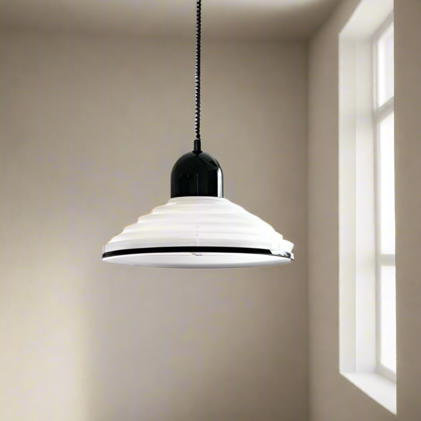 CreméGlanz – Eleganter Glas-Kronleuchter