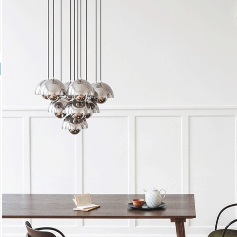 AuroraLicht V8 | LED-Hängelampe – Moderne Minimalistische Pendelleuchte, Größen D23/D40 cm