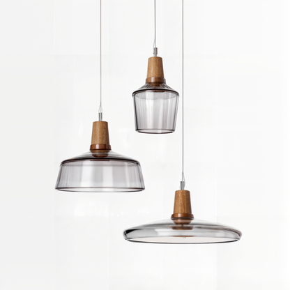 Aurora Eleganz - Moderne Nordic Glas-Hängeleuchte für Wohnräume