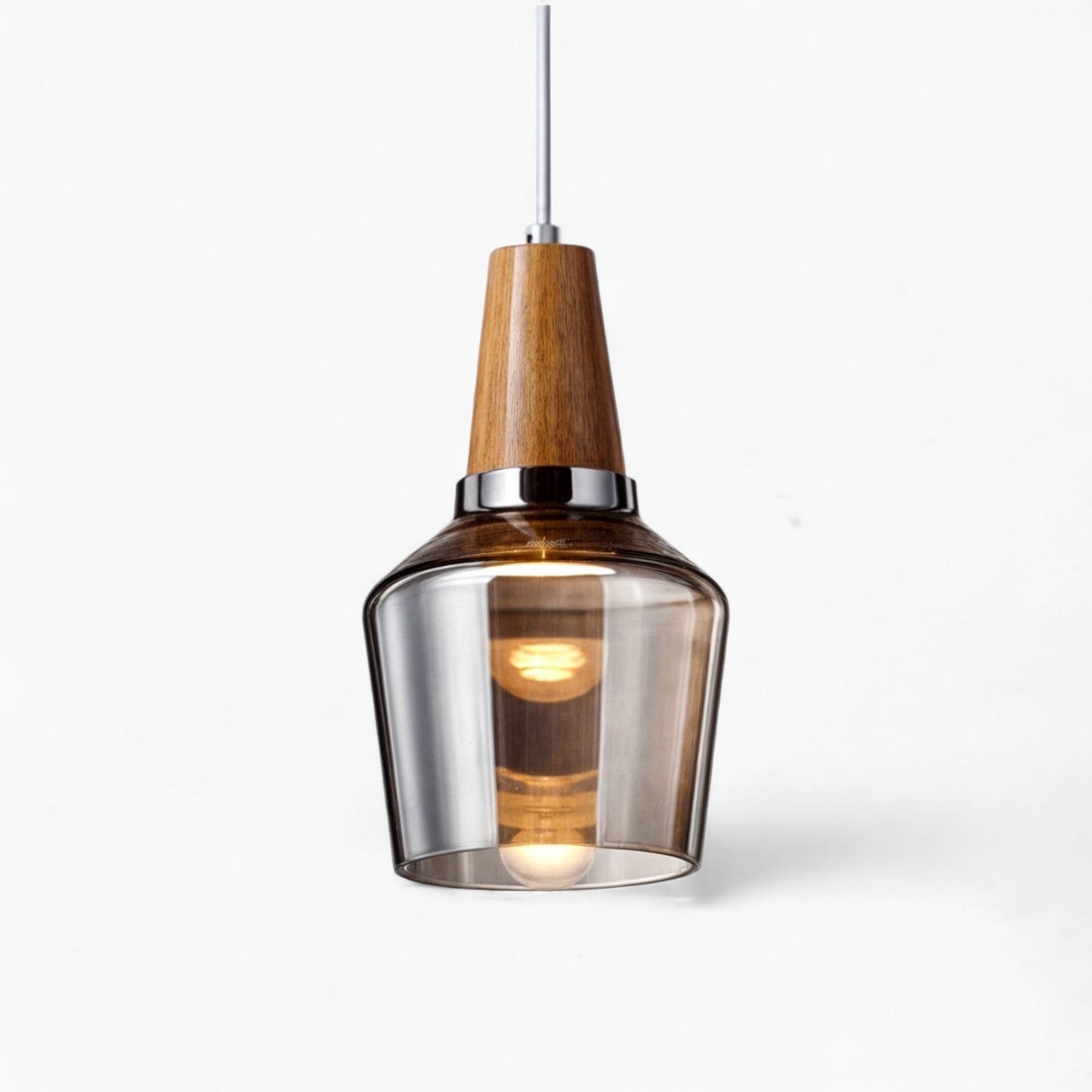 Aurora Eleganz - Moderne Nordic Glas-Hängeleuchte für Wohnräume