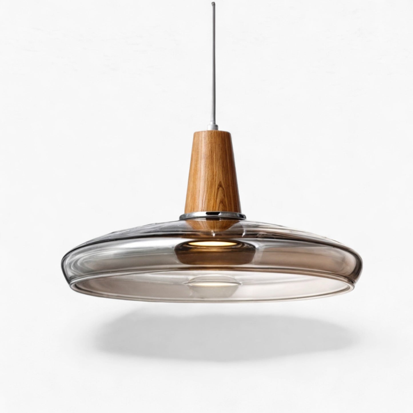Aurora Eleganz - Moderne Nordic Glas-Hängeleuchte für Wohnräume