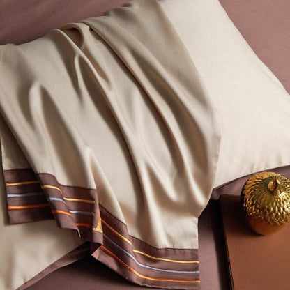 Creme Visna – Bettwäsche-Set aus ägyptischer Baumwolle