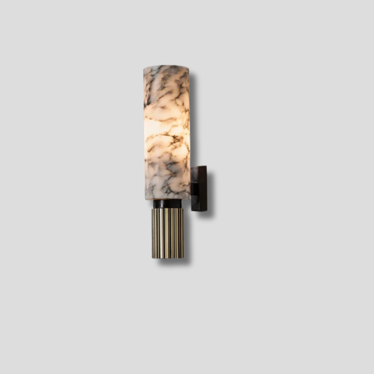 Clyrona | Wandleuchte – Elegantes Marmor-Design mit E27 Fassung