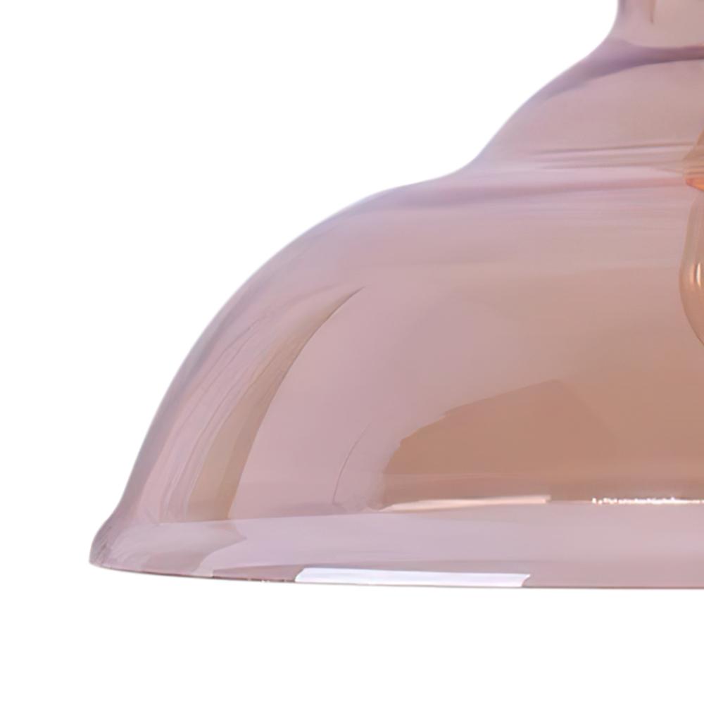 LumoAmber | Industrielle Antik Kuppel-Pendelleuchte