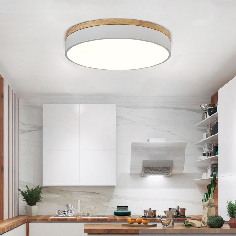 TrommelGlow LED-Deckenleuchte | Moderne dimmbare Deckenlampe mit mattem Glas, integrierter LED