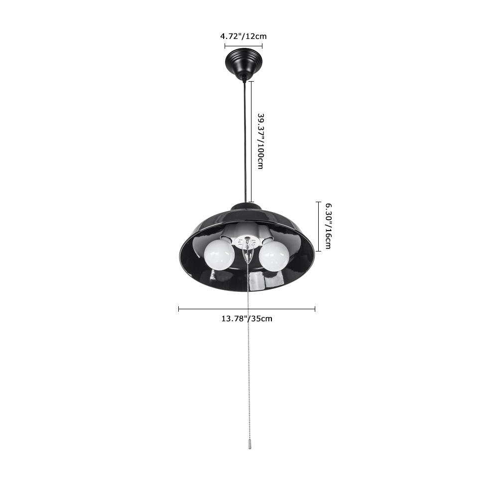 LumoTriDome | Moderne 3-Lampen-Kuppel-Pendelleuchte