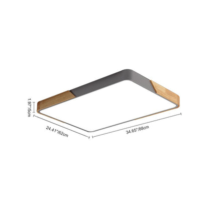 LightFrame | LED-Deckenleuchte – Rechteckig, dimmbar