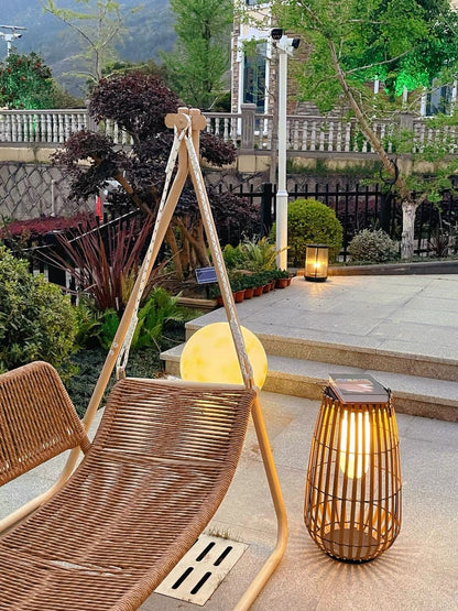 Dekorative Solar Lampe mit IP65 Schutz – Edelstahl Gartenbeleuchtung Solar, Warm- und Kaltlicht-4