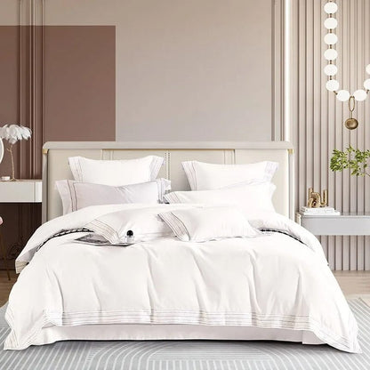 Luxxe White – Bettbezugset aus ägyptischer Baumwolle