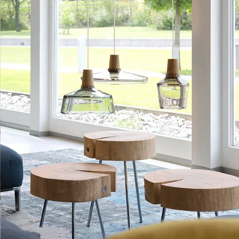 Aurora Eleganz - Moderne Nordic Glas-Hängeleuchte für Wohnräume