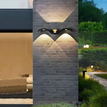 LumiGarde | Stilvolle & Wasserdichte LED-Wandleuchte für Innen & Außen