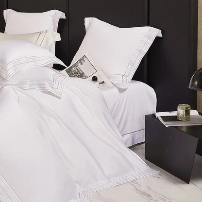 Luxxe White – Bettbezugset aus ägyptischer Baumwolle